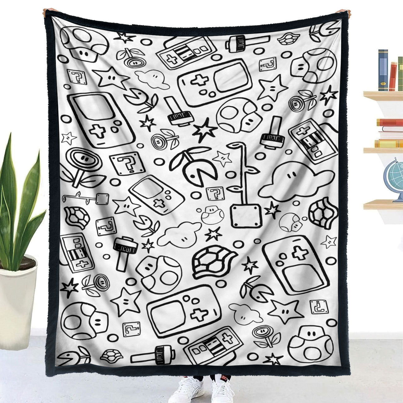 DIY Coloring Blanket with Color Brushes