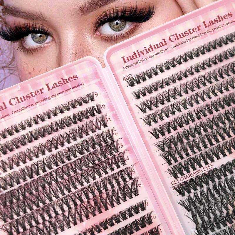 Eyelash clusters