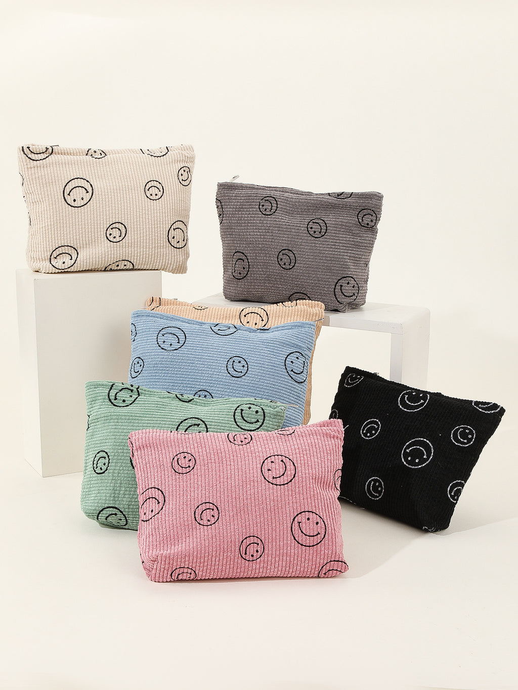 Smiley Cosmetic Bag