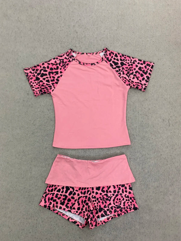 Leopard Punk Streetwear Set