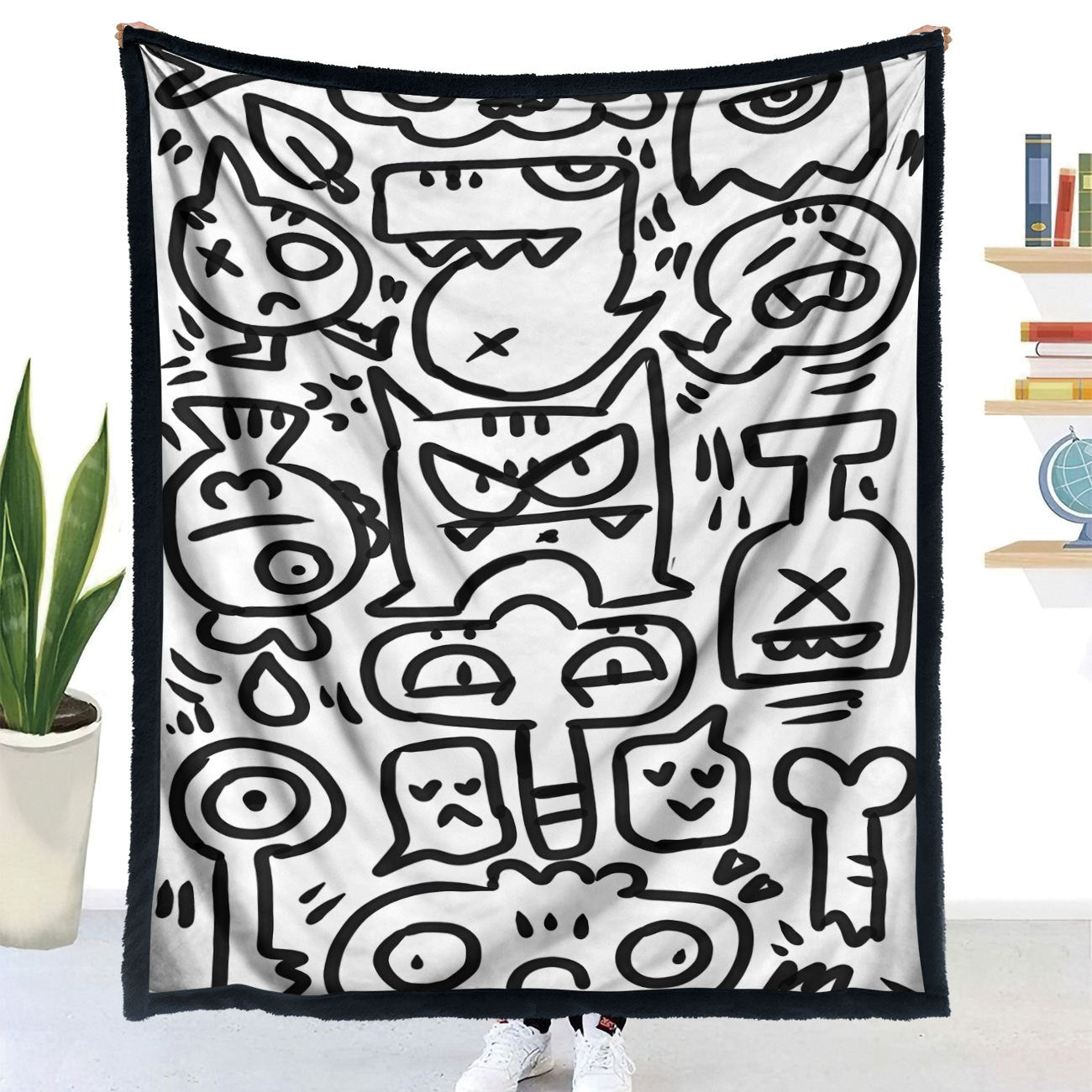 DIY Coloring Blanket with Color Brushes