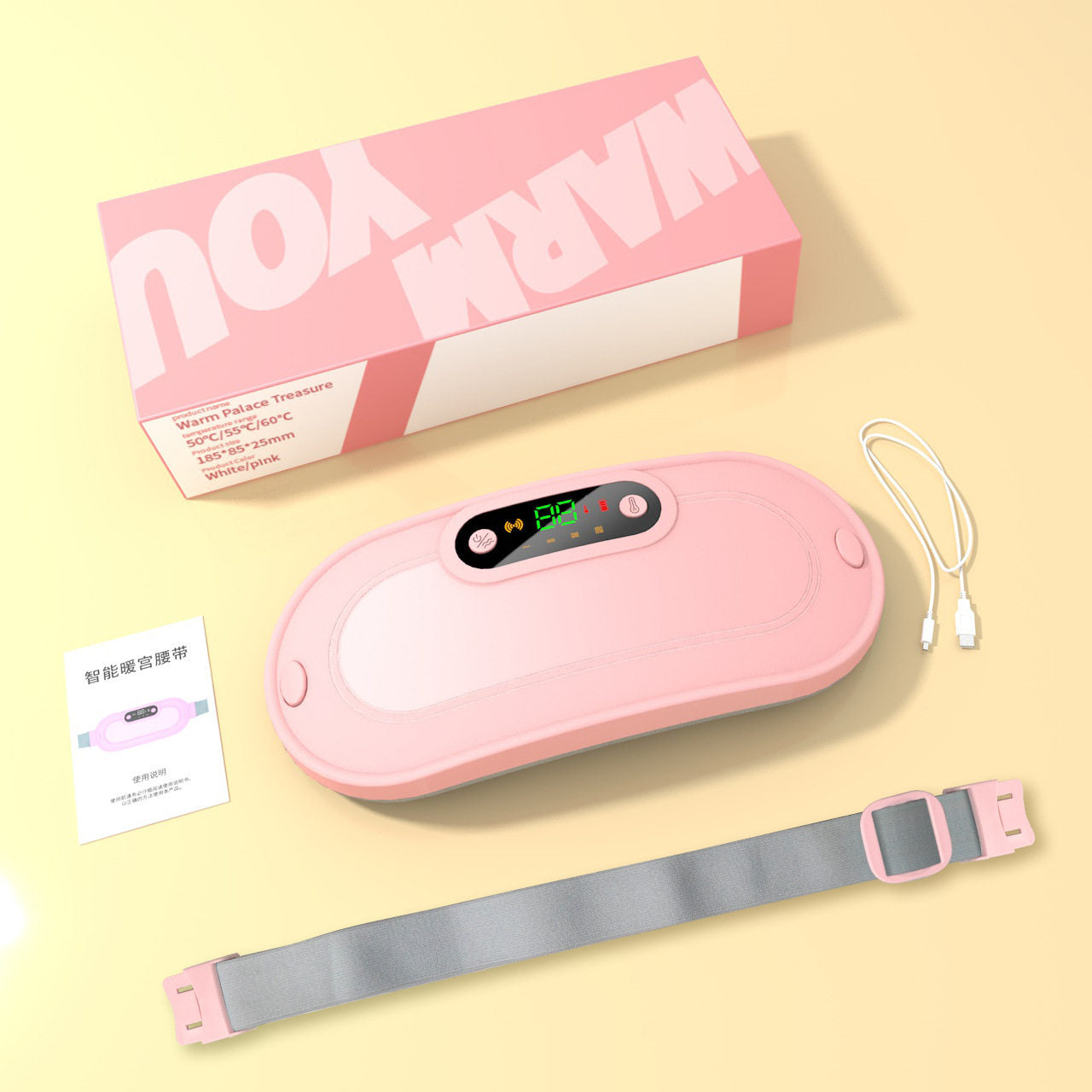 Women Heating Belt for Menstrual Pain Relief