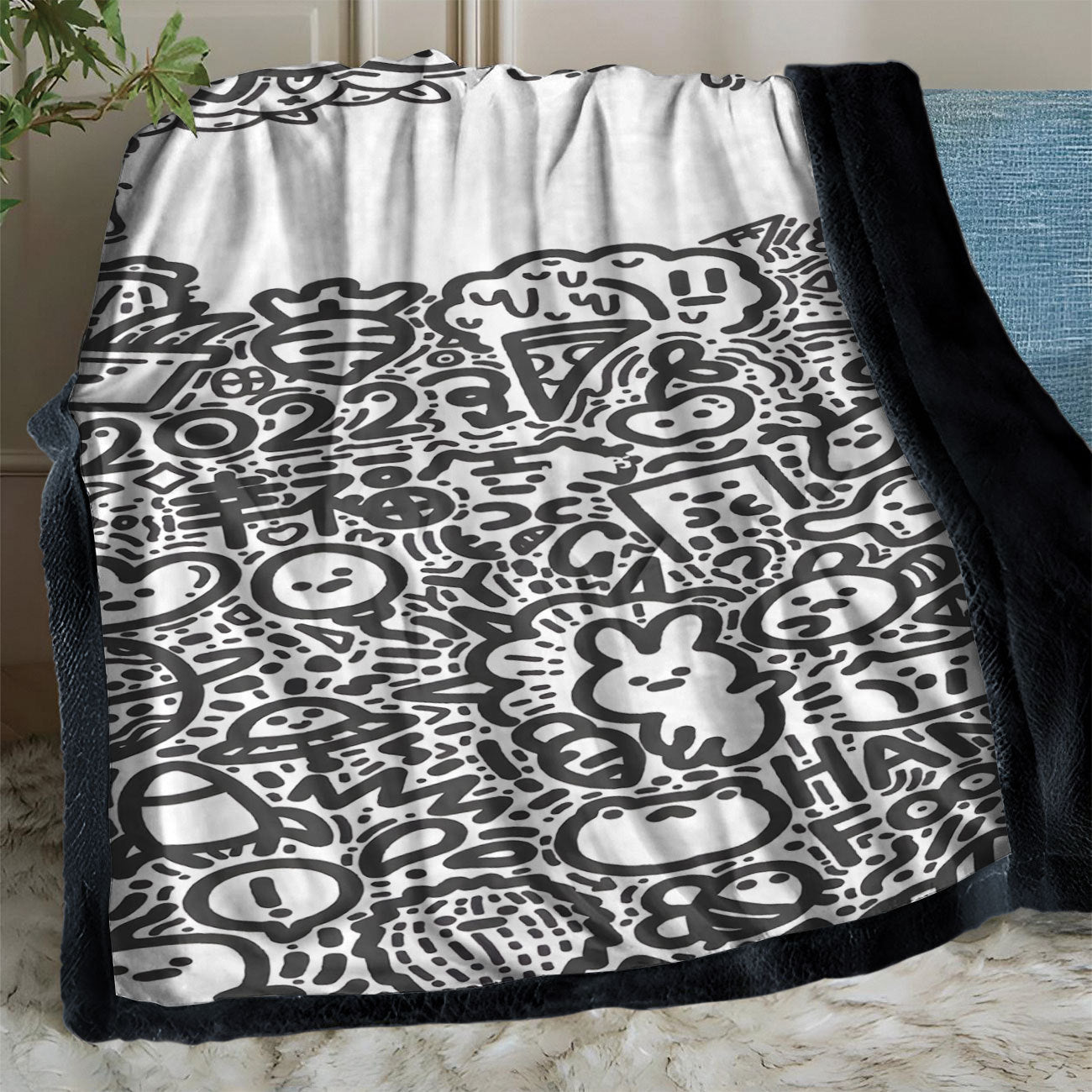 DIY Coloring Blanket with Color Brushes