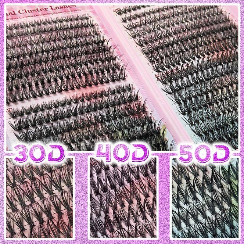 Eyelash clusters