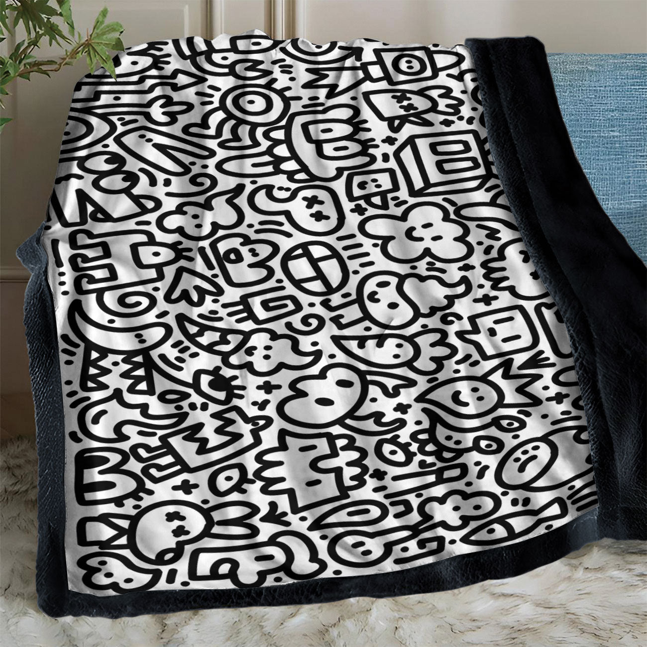 DIY Coloring Blanket with Color Brushes