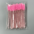 Disposable Eyelash Comb and Eyebrow Brush Set