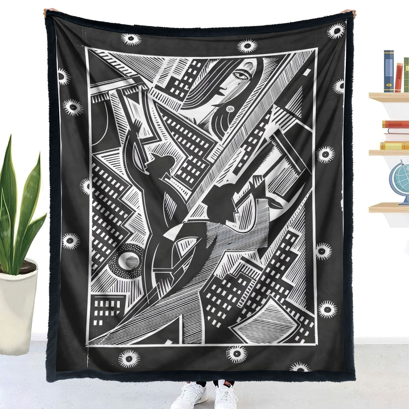 DIY Coloring Blanket with Color Brushes