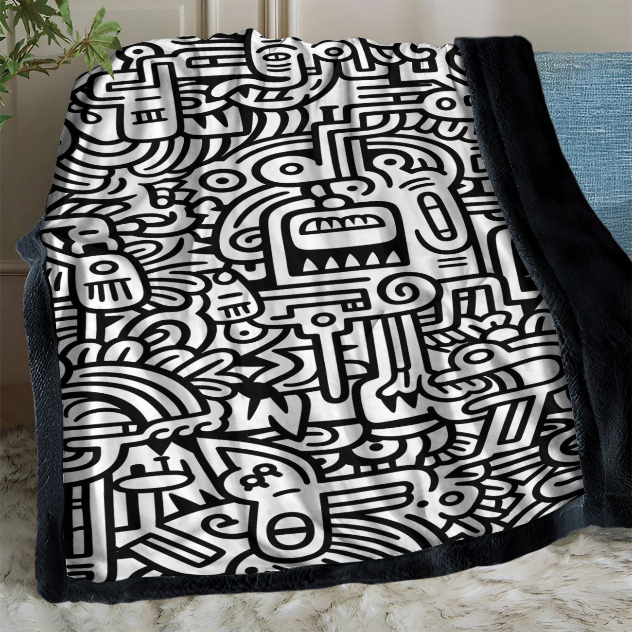 DIY Coloring Blanket with Color Brushes