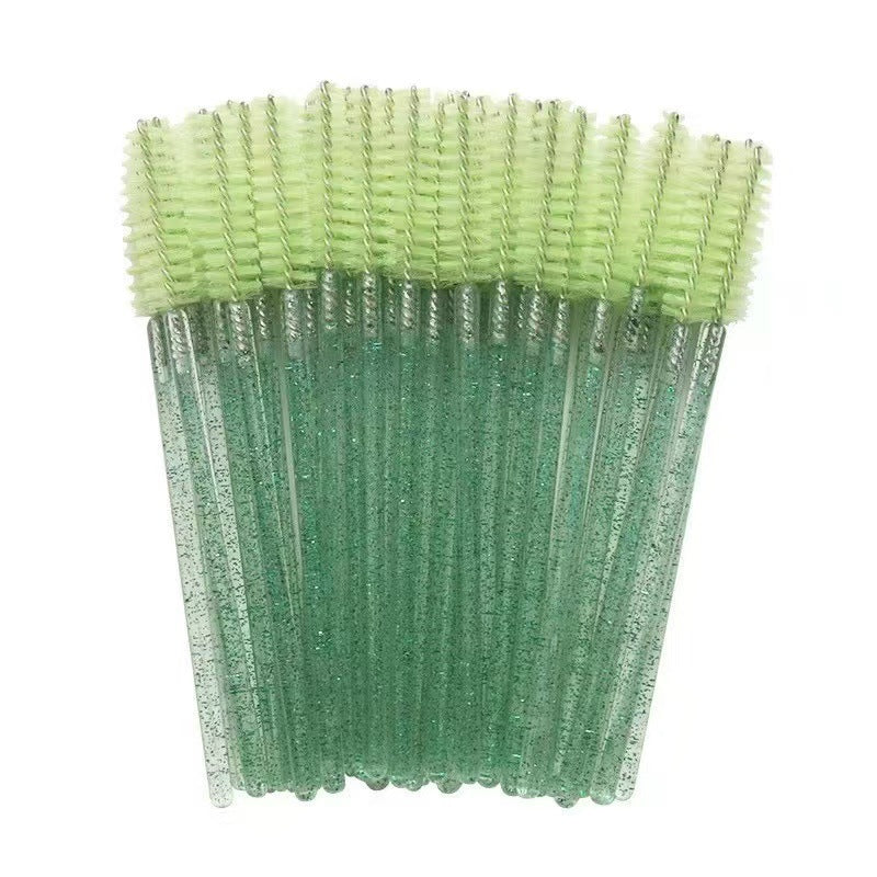 Disposable Eyelash Comb and Eyebrow Brush Set